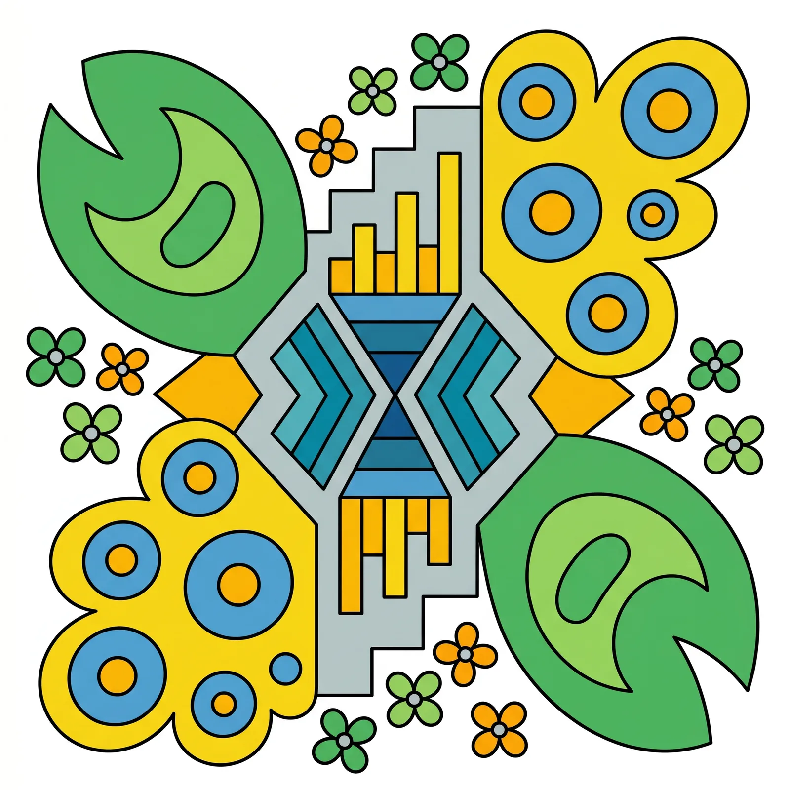 Geometric Butterflies