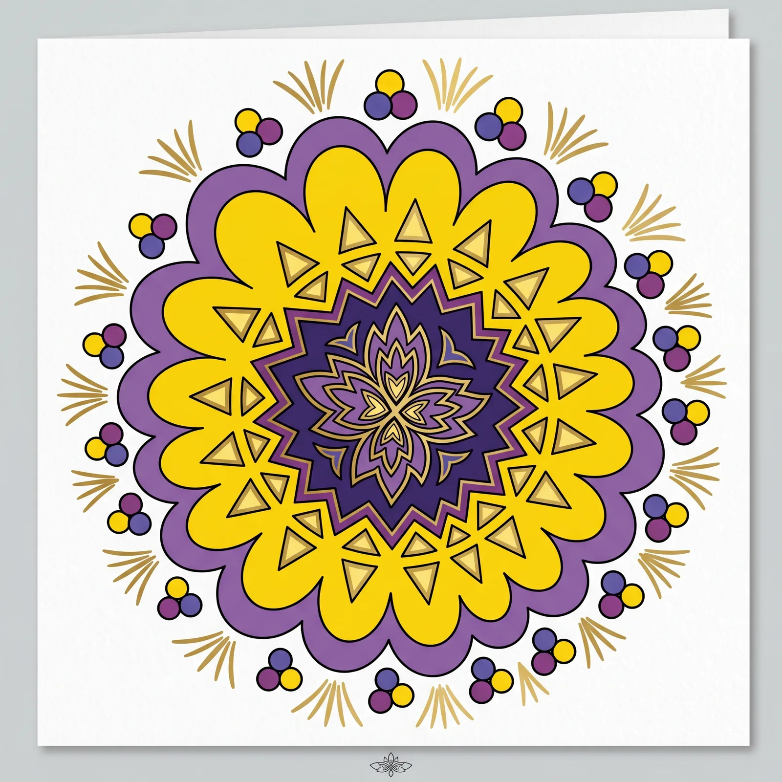 Golden Mandala