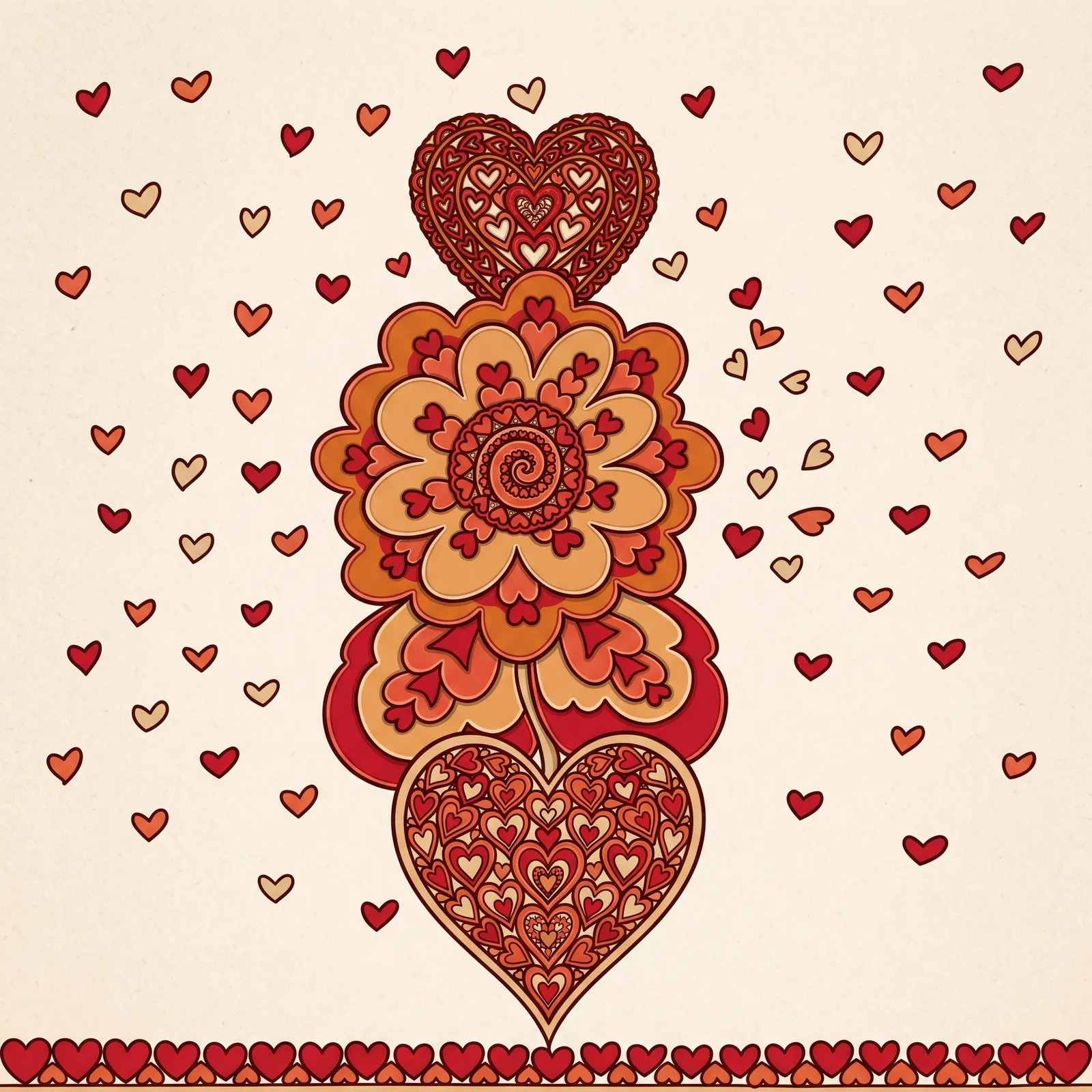 Heart Flower Tree