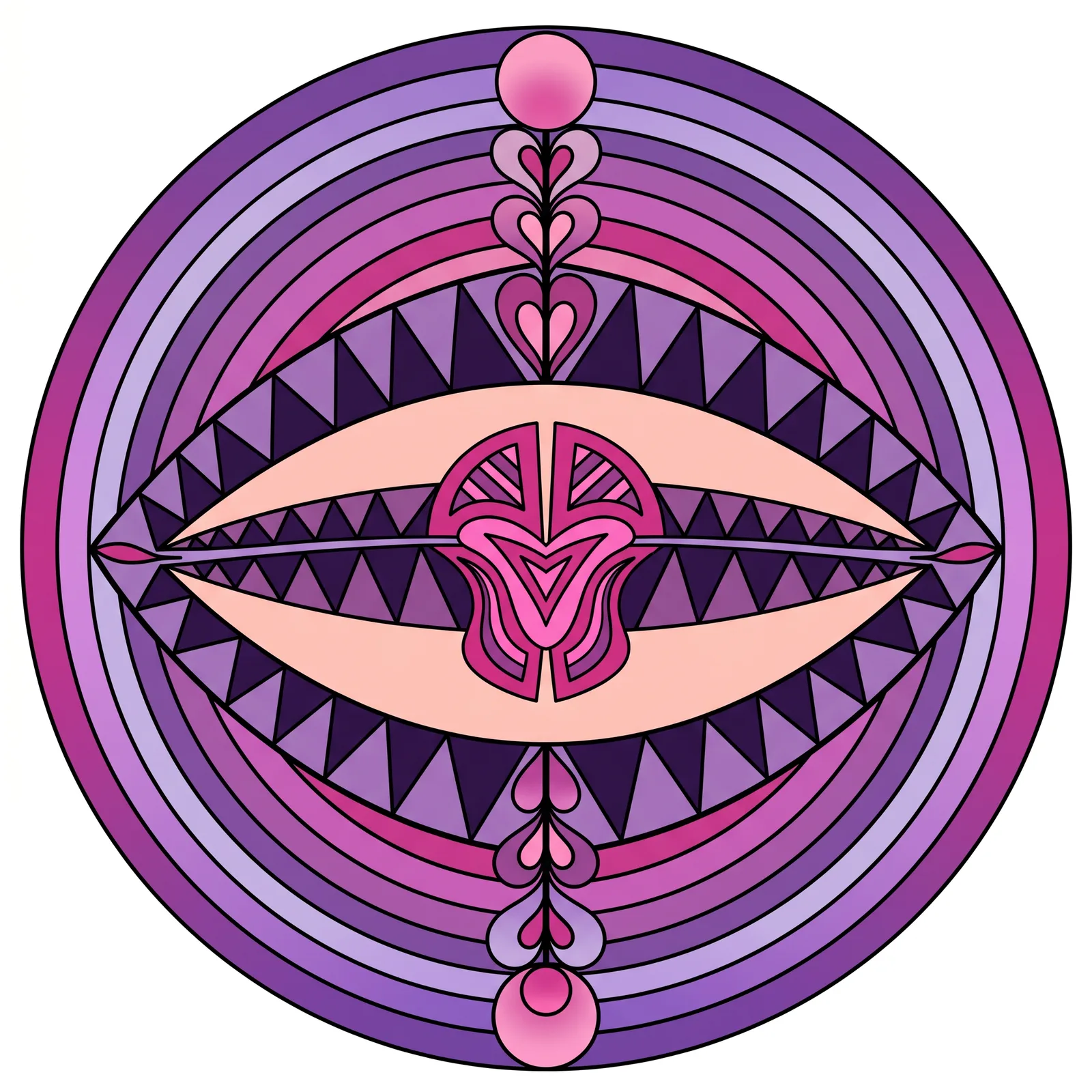 Purple Mandala