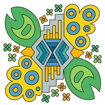 Geometric Butterflies